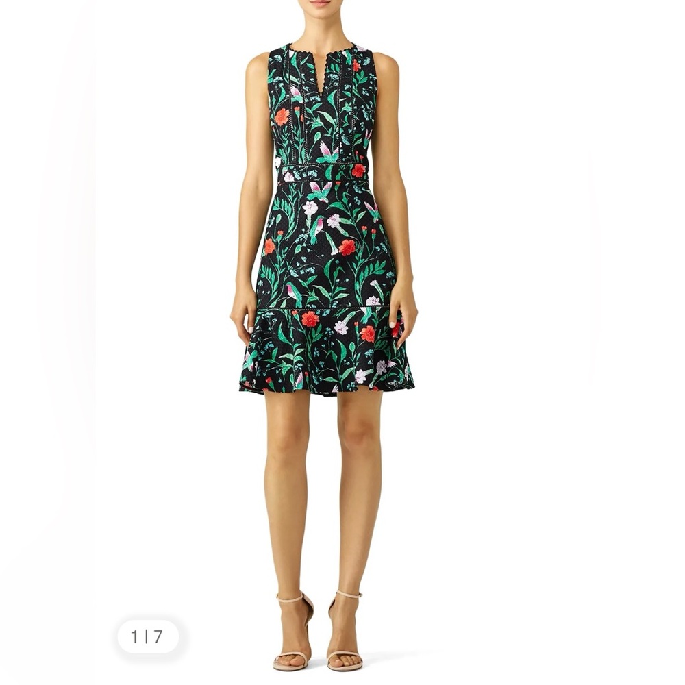 Kate Spade Blue and Green A-Line Sundress
